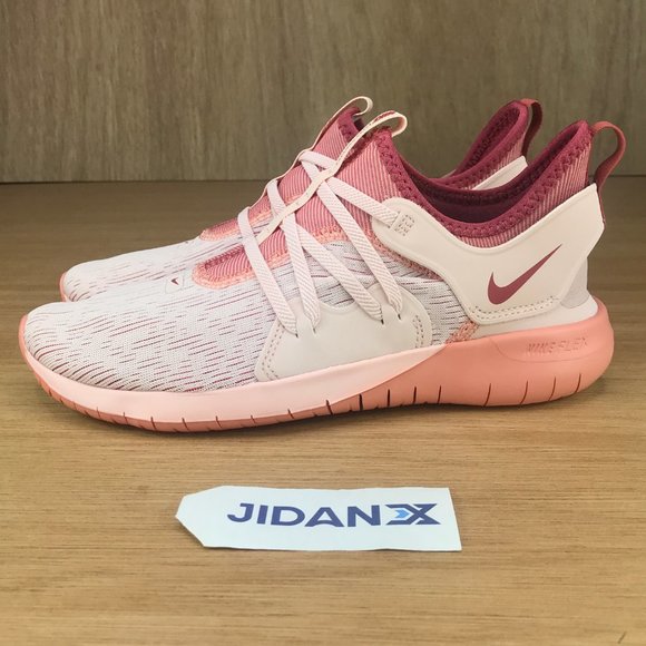 nike flex pink trainers